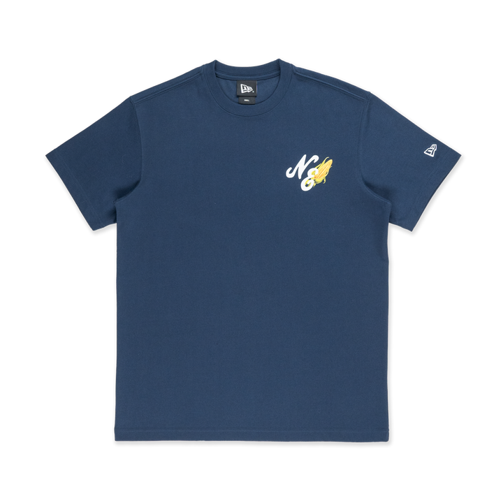 New Era Harvest Merch Oceanside Blue Short Sleeve T-Shirt