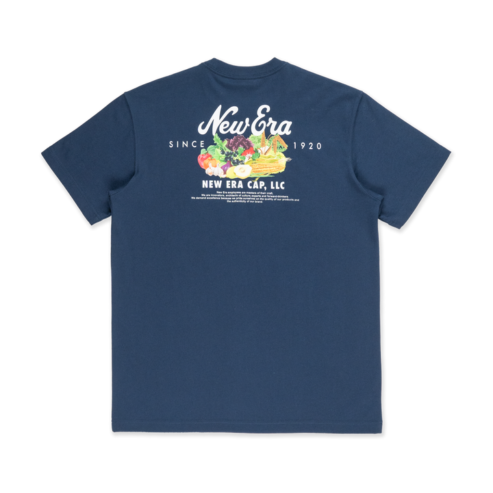 New Era Harvest Merch Oceanside Blue Short Sleeve T-Shirt