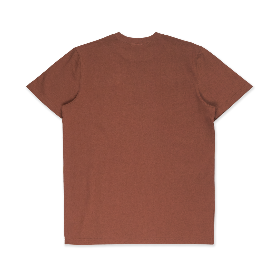 New York Yankees Color Era Deep Auburn Brown Short Sleeve T-Shirt