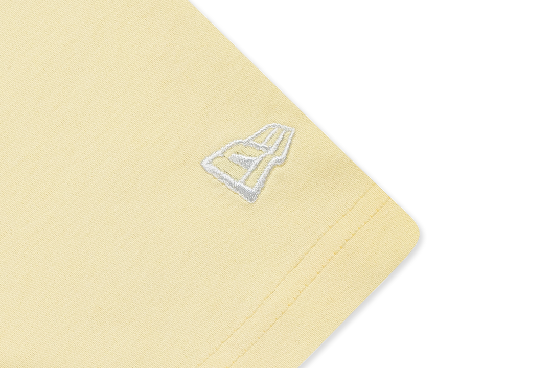 Los Angeles Dodgers Color Era Powder Yellow Short Sleeve T-Shirt