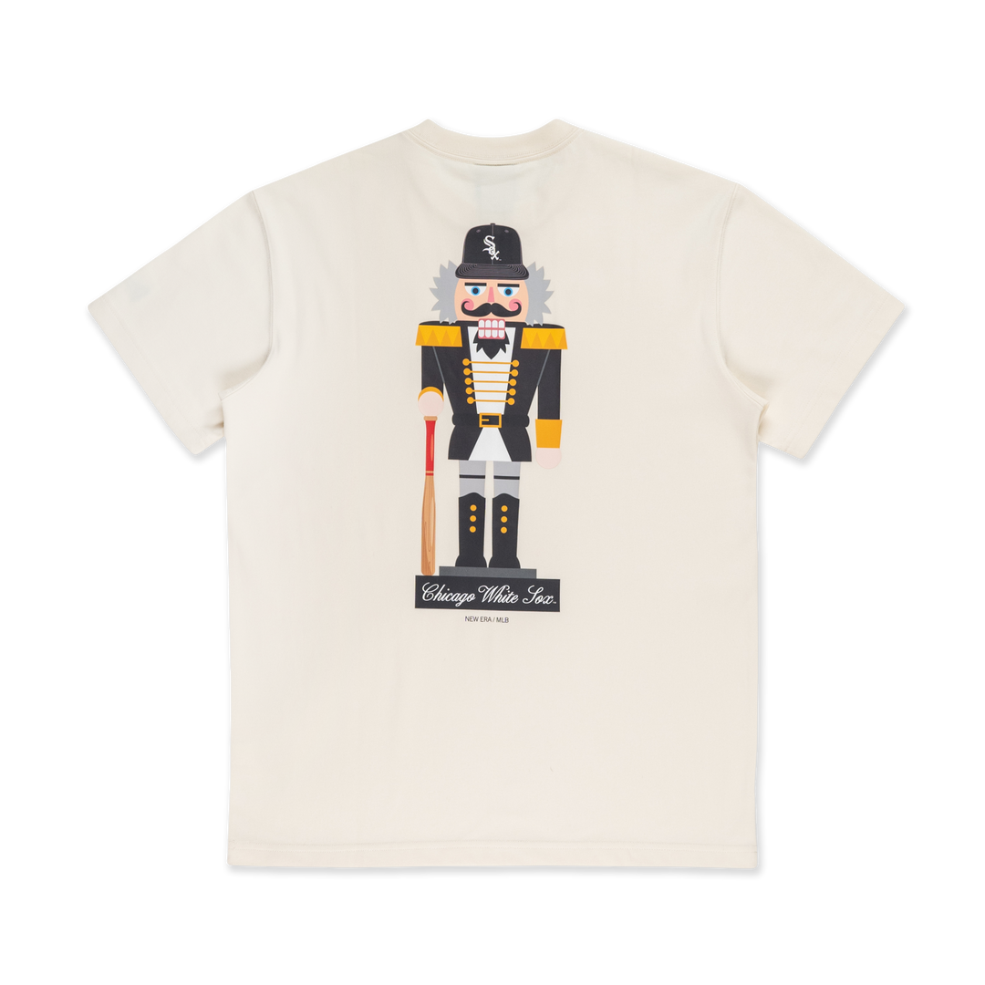 Chicago White Sox Christmas Pack Chrome White Short Sleeve T-Shirt