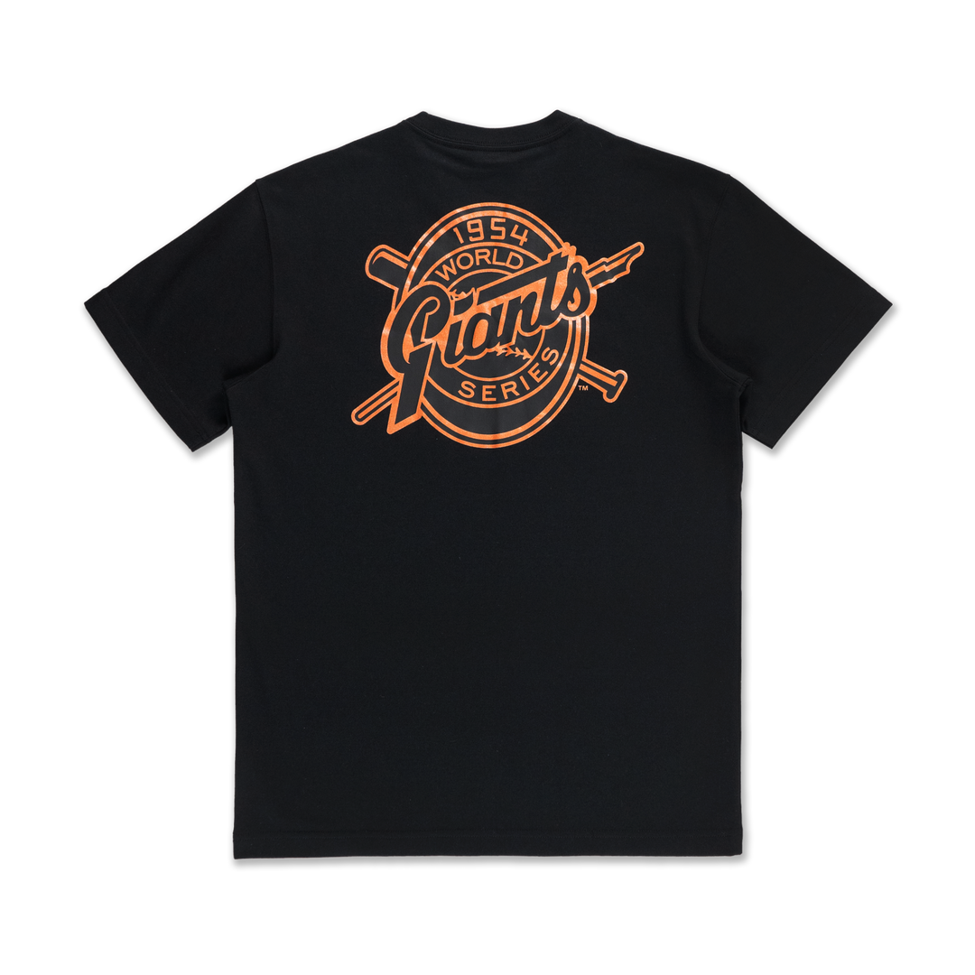 59FIFTY New York Giant Cooperstown Metallic Black Short Sleeve T-Shirt