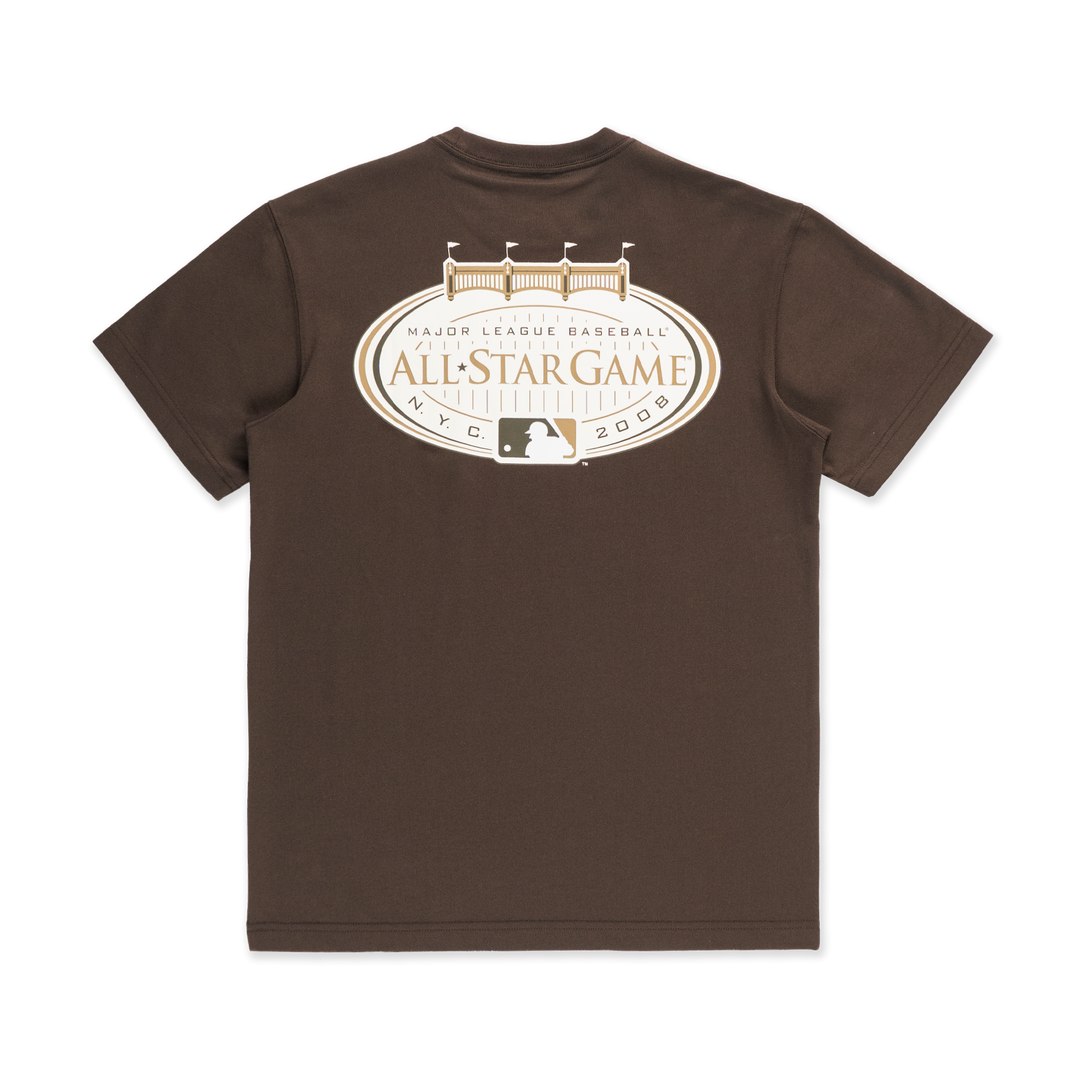 New York Yankees Iced Latte Chocolate Short Sleeve T-Shirt