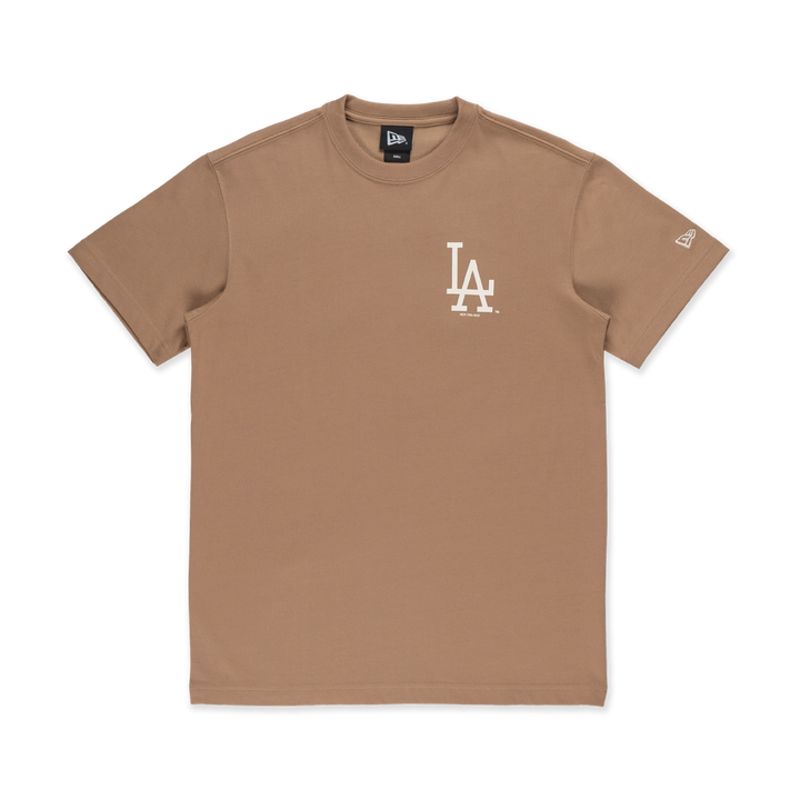 Los Angeles Dodgers Iced Latte Khaki Short Sleeve T-Shirt