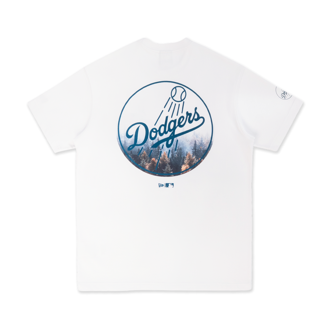 Los Angeles Dodgers Forest White Short Sleeve T-Shirt