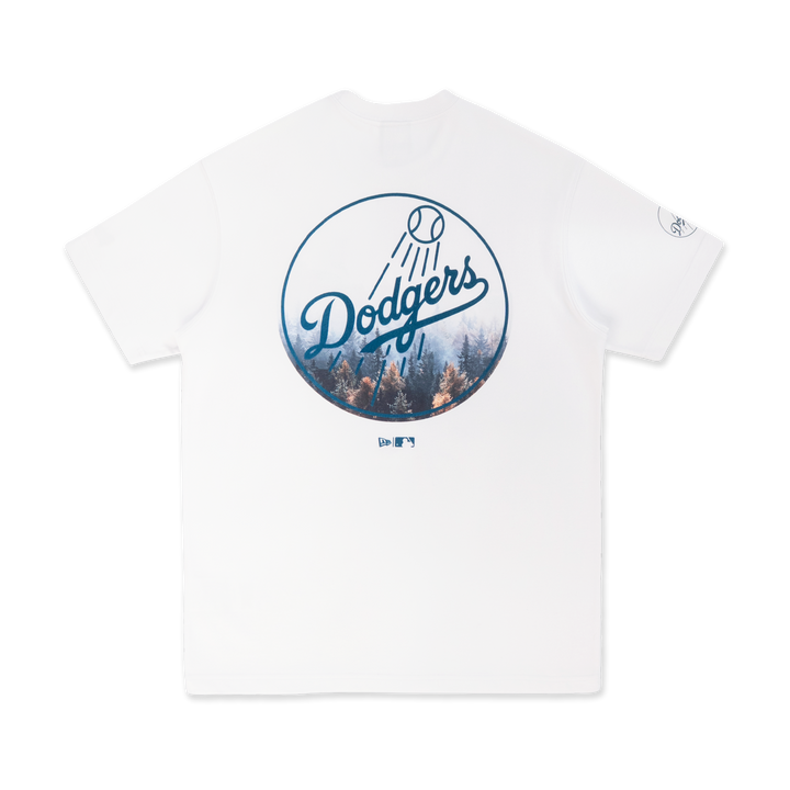 Los Angeles Dodgers Forest White Short Sleeve T-Shirt