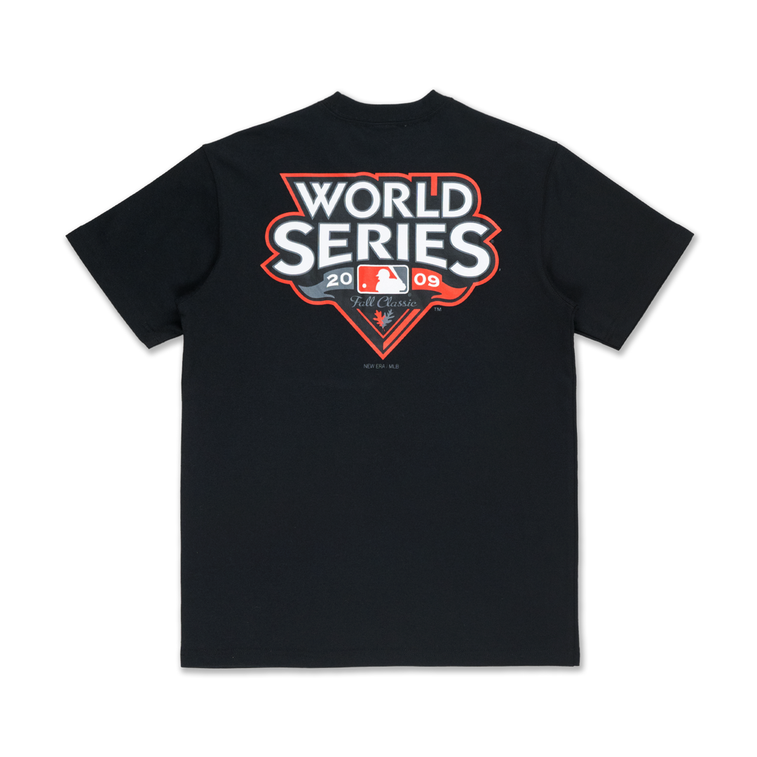 New York Yankees Cooperstown Crows Black Short Sleeve T-Shirt