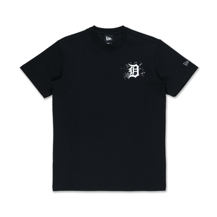 Detroit Tigers Cooperstown Crows Black Short Sleeve T-Shirt