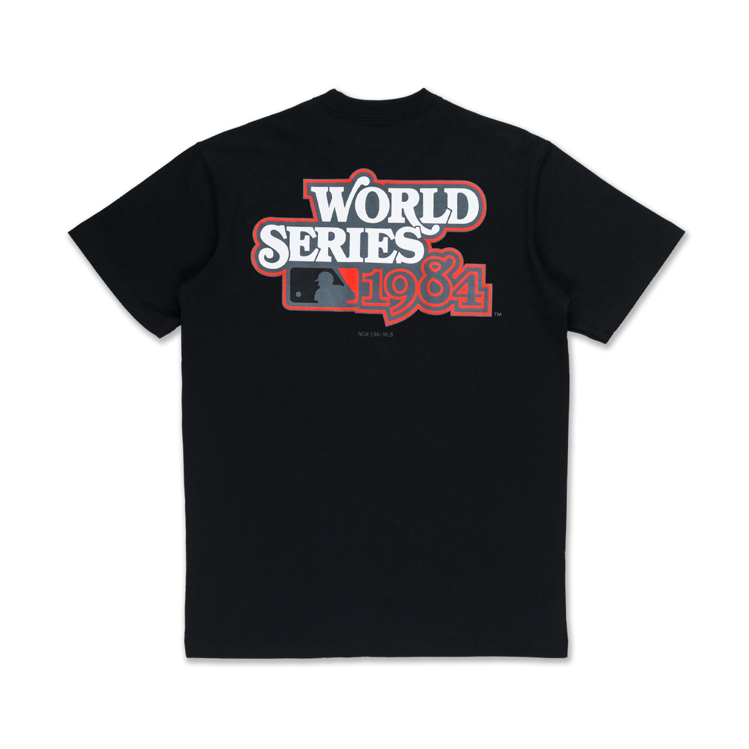 Detroit Tigers Cooperstown Crows Black Short Sleeve T-Shirt
