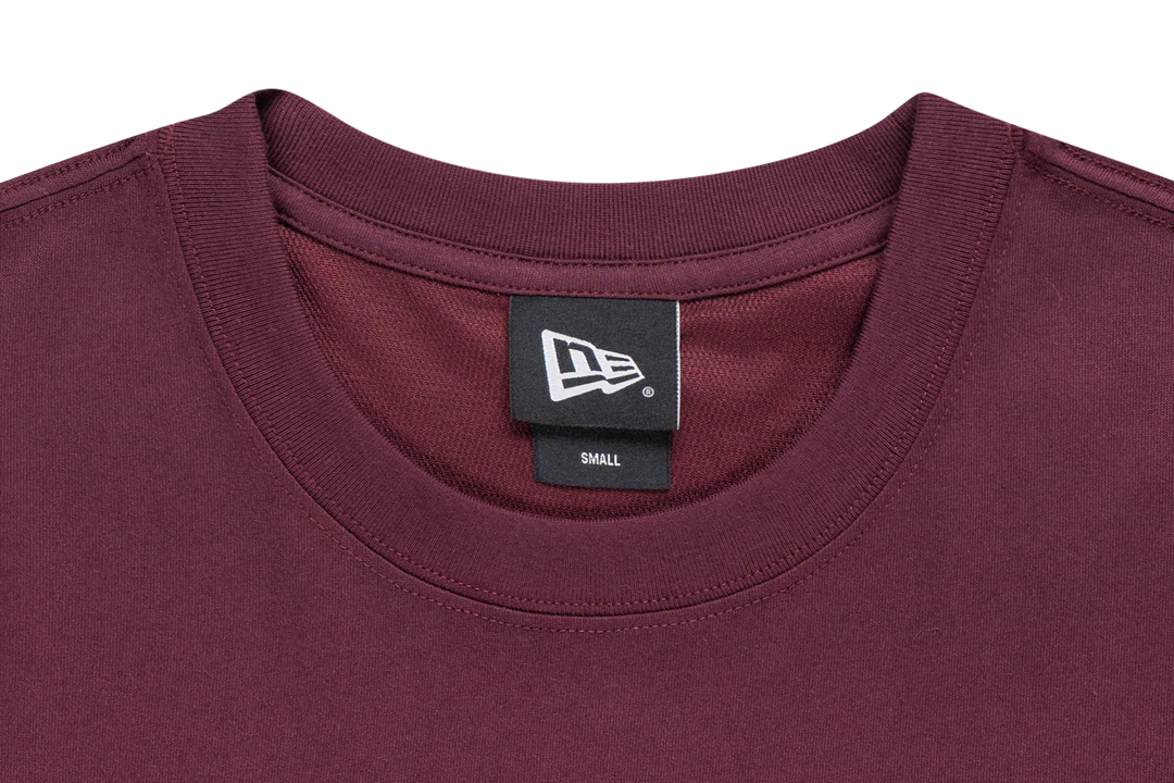 New Era Trail Runner Maroon Oversized Short Sleeve T-Shirt