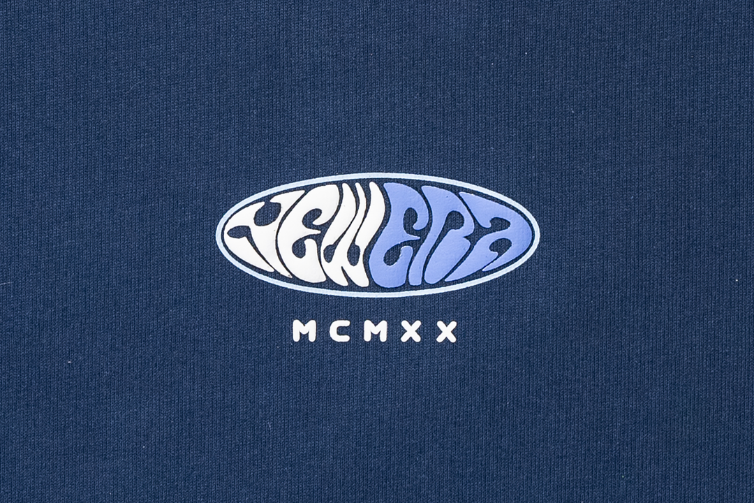 New Era Street Swing Oceanside Blue Oversized Short Sleeve T-Shirt