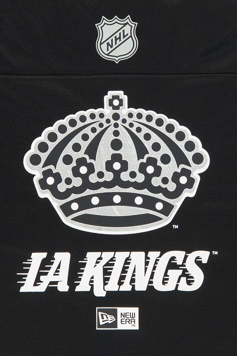 Los Angeles Kings Street Culture Black Oversized Short Sleeve T-Shirt