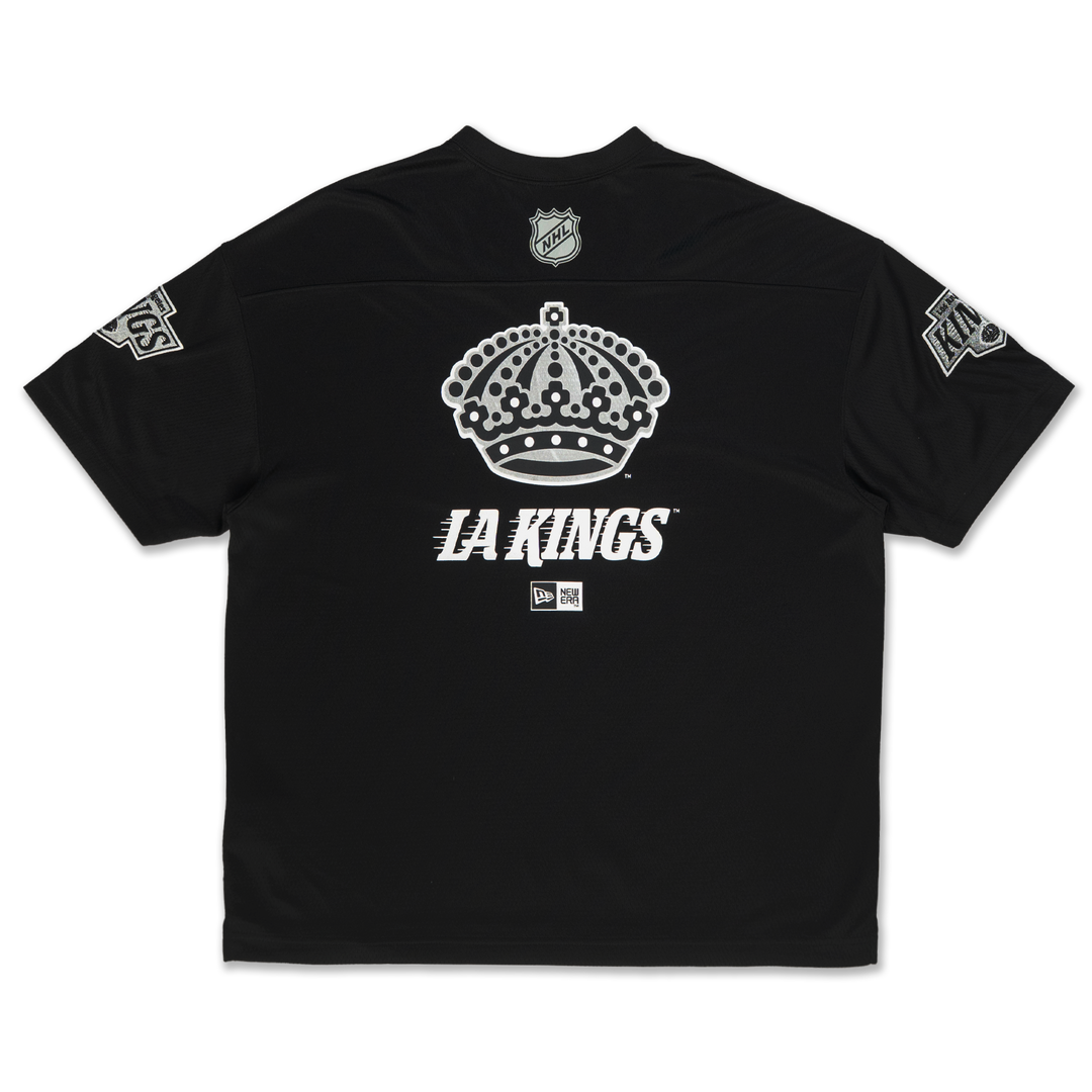 Los Angeles Kings Street Culture Black Oversized Short Sleeve T-Shirt