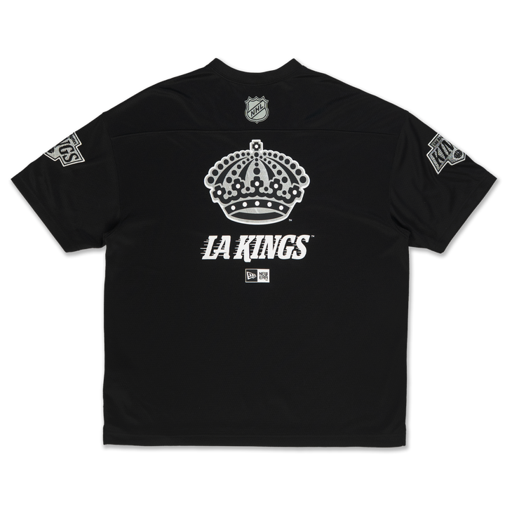 Los Angeles Kings Street Culture Black Oversized Short Sleeve T-Shirt