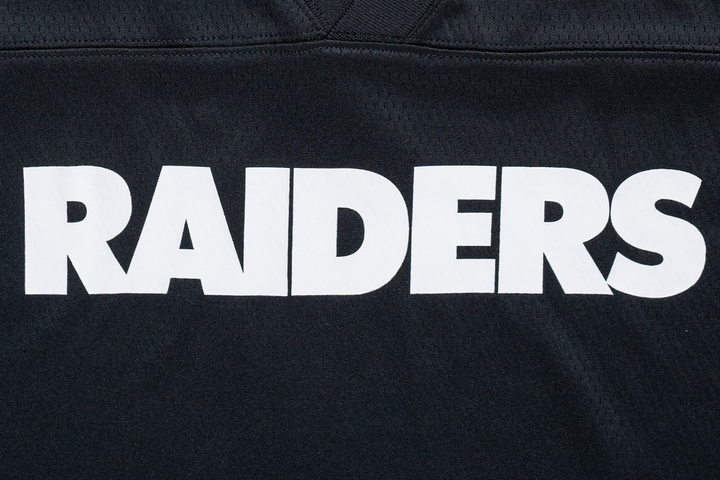 Las Vegas Raiders Street Culture Black Oversized Short Sleeve T-Shirt