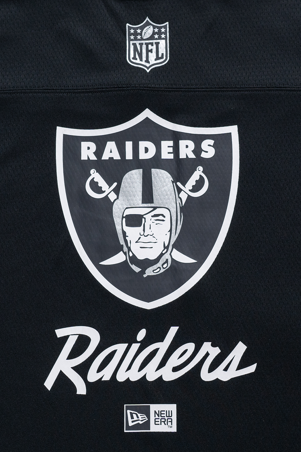 Las Vegas Raiders Street Culture Black Oversized Short Sleeve T-Shirt