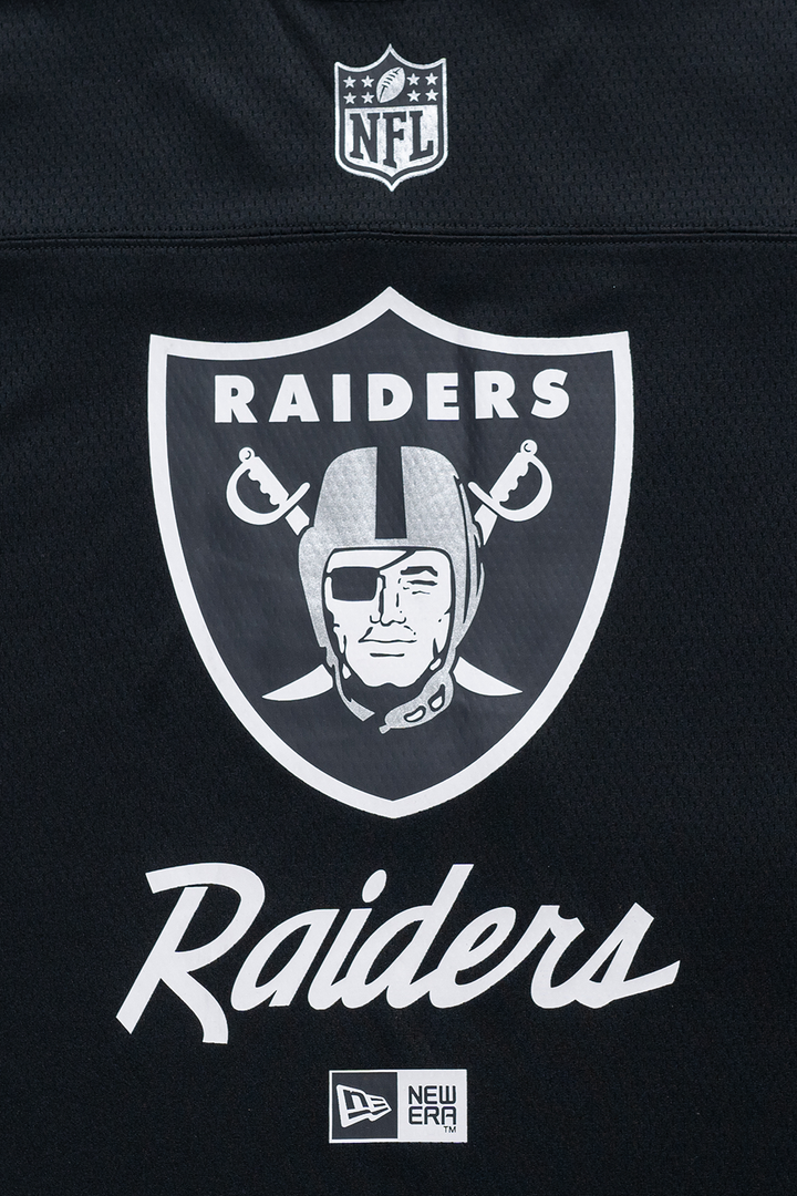 Las Vegas Raiders Street Culture Black Oversized Short Sleeve T-Shirt