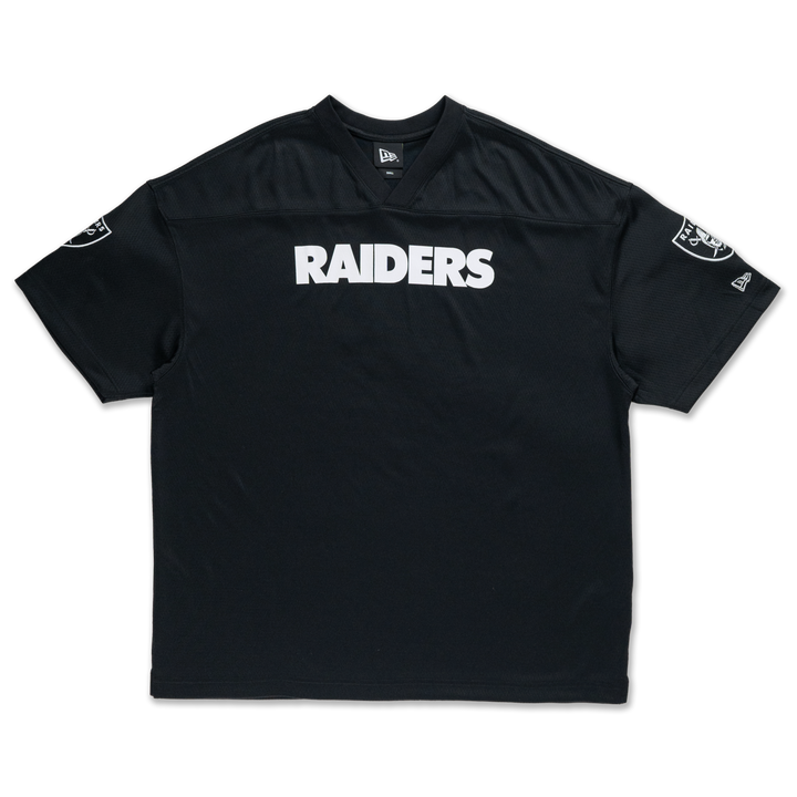Las Vegas Raiders Street Culture Black Oversized Short Sleeve T-Shirt