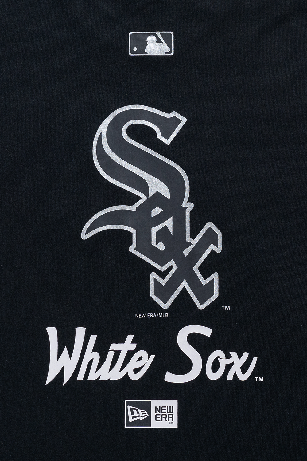 Chicago White Sox Street Culture Black Oversized Short Sleeve T-Shirt