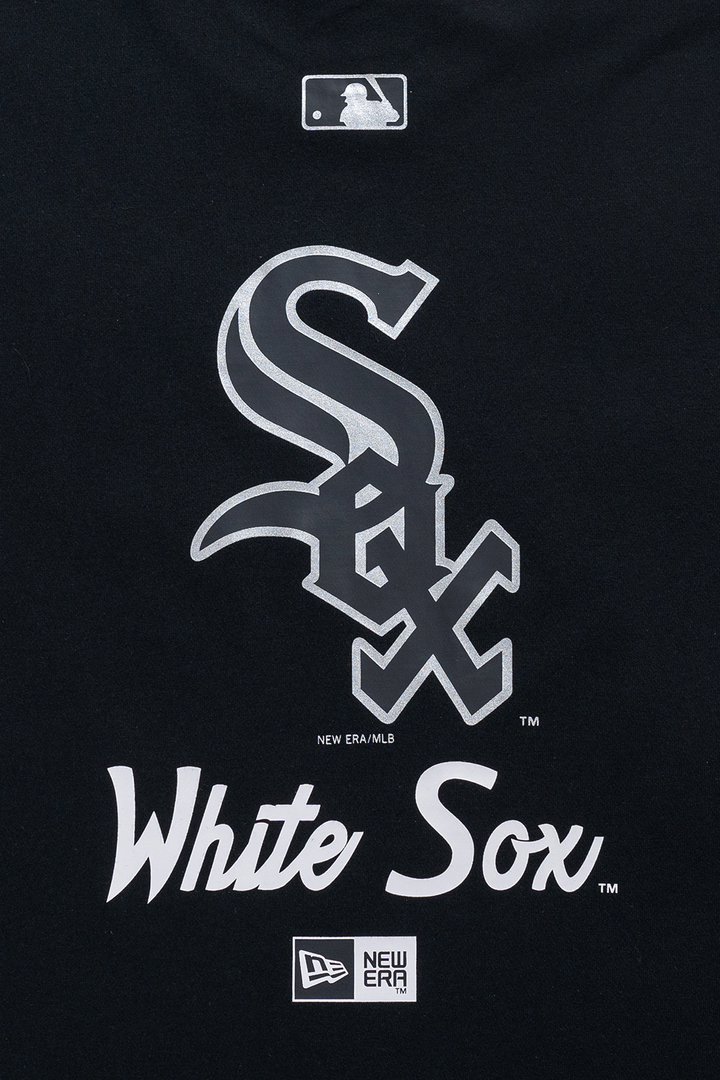 Chicago White Sox Street Culture Black Oversized Short Sleeve T-Shirt