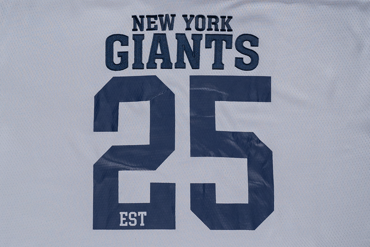 New York Giants NFL Historic Dolphin Gray Oversized Short Sleeve T-Shirt