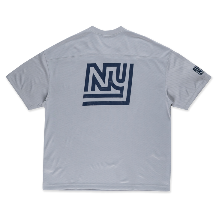 New York Giants NFL Historic Dolphin Gray Oversized Short Sleeve T-Shirt