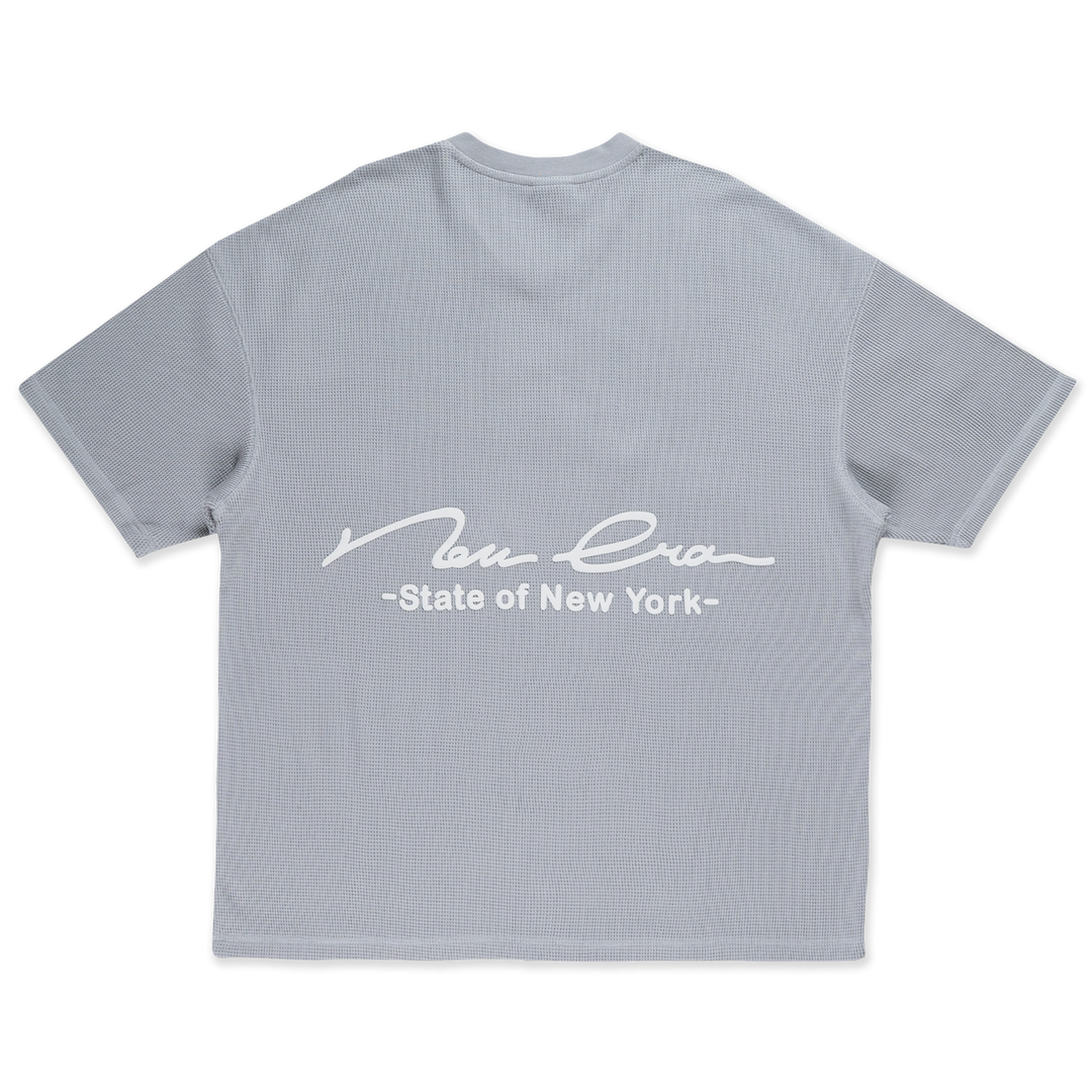 New Era Basic Dolphin Gray Oversized Short Sleeve T-Shirt