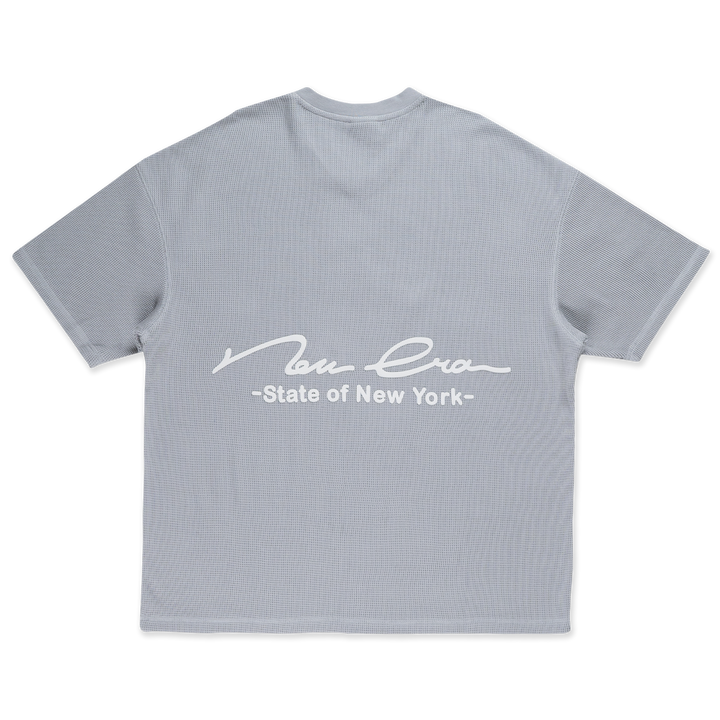 New Era Basic Dolphin Gray Oversized Short Sleeve T-Shirt