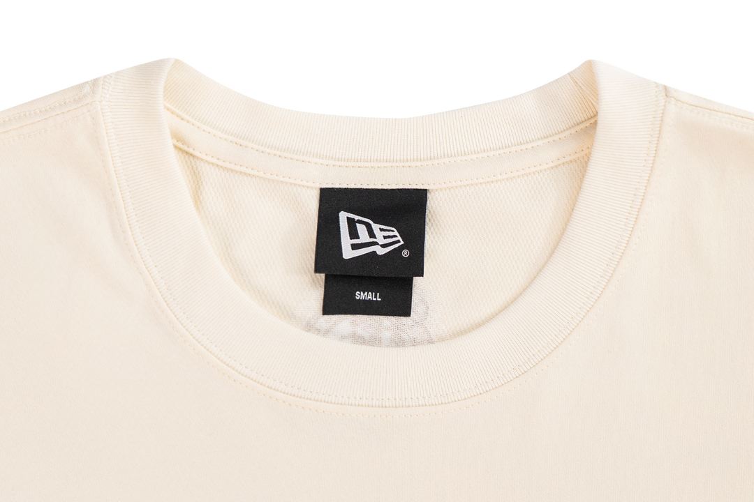 Boston Celtics League Mix Chrome White Oversized Short Sleeve T-Shirt