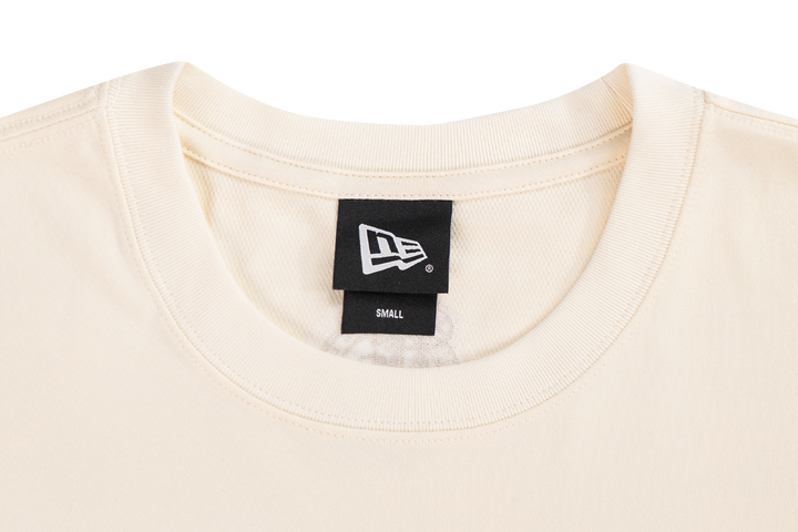 Boston Celtics League Mix Chrome White Oversized Short Sleeve T-Shirt