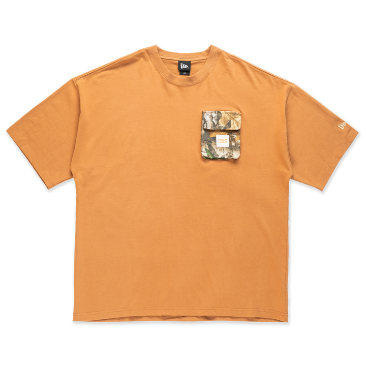 New Era Earthy Skin Oversized Light Bronze Short Sleeve T-Shirt