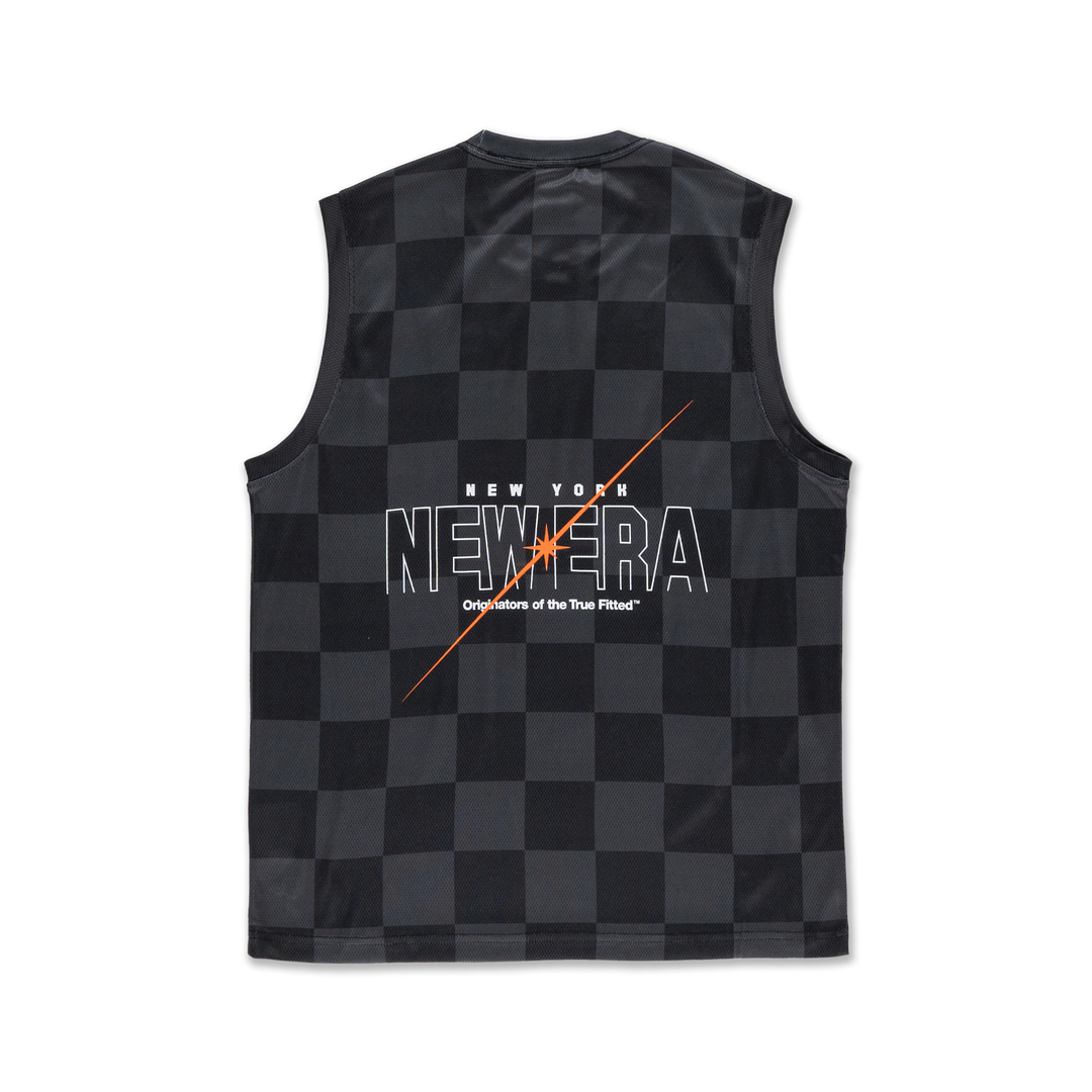 New Era Trail Runner Black Muscle Tank