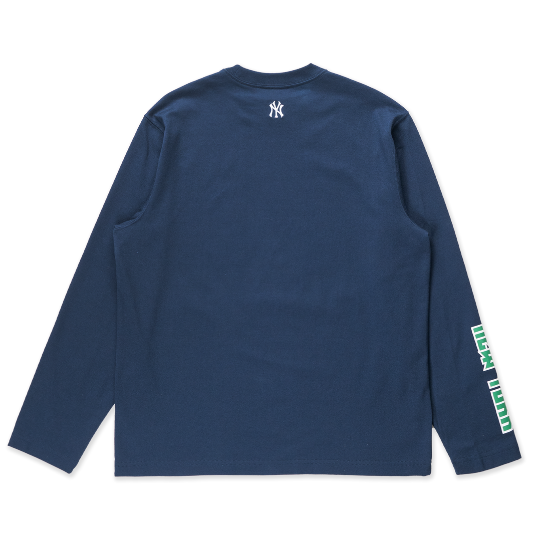 New York Yankees Rebellious Resistance Oceanside Blue Long Sleeve T-Shirt
