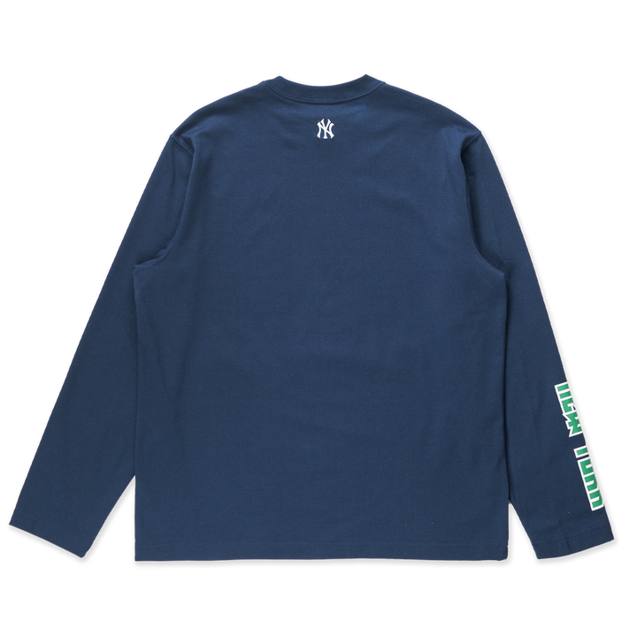 New York Yankees Rebellious Resistance Oceanside Blue Long Sleeve T-Shirt