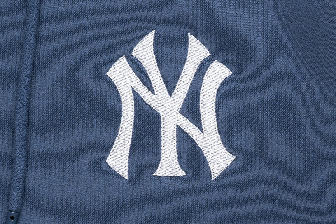 New York Yankees Color Era Muted Indigo Hoodie