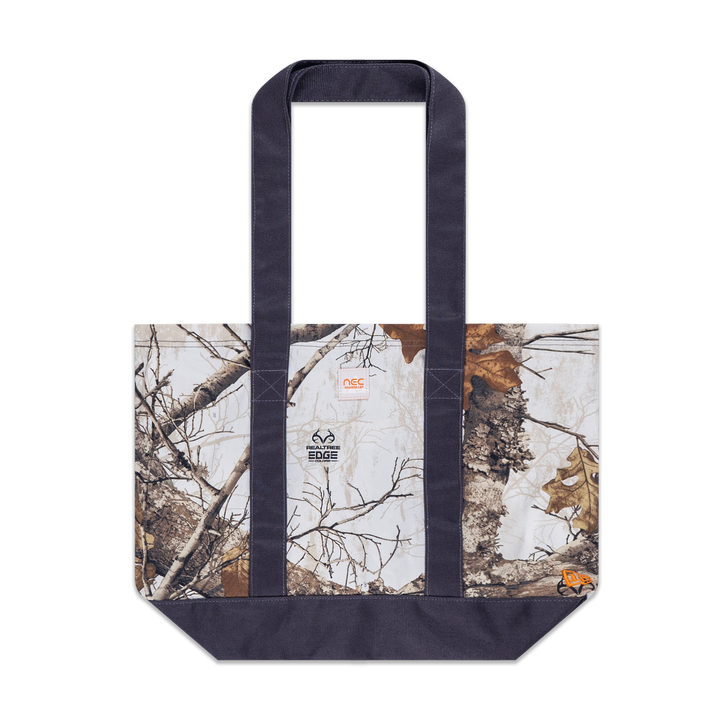 Earthy Skin Real Tree Snow Tote Bag