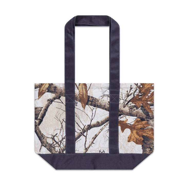 Earthy Skin Real Tree Snow Tote Bag