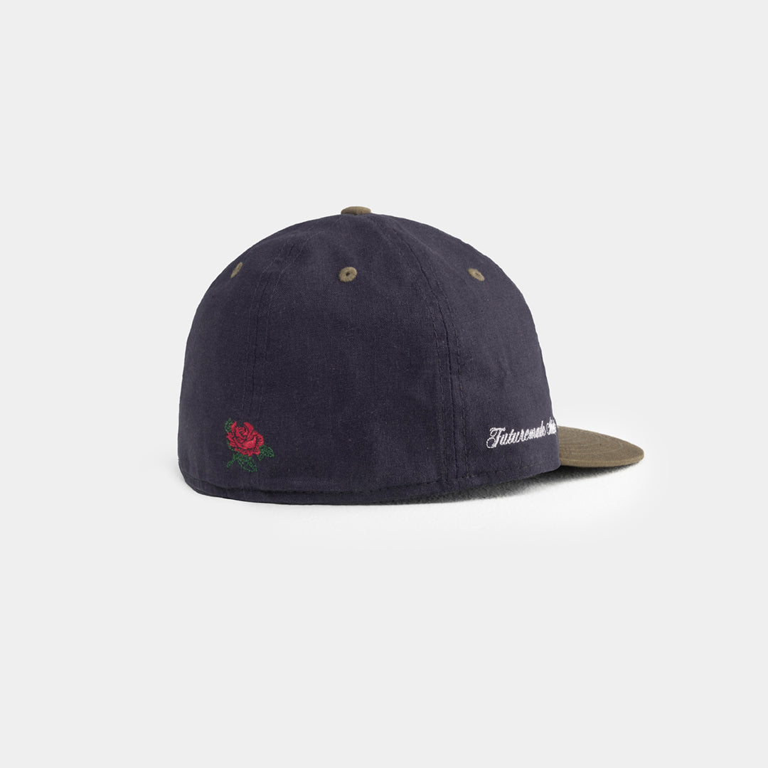 59FIFTY Retro Crown New Era x FTMD Dark Blue Khaki Fitted