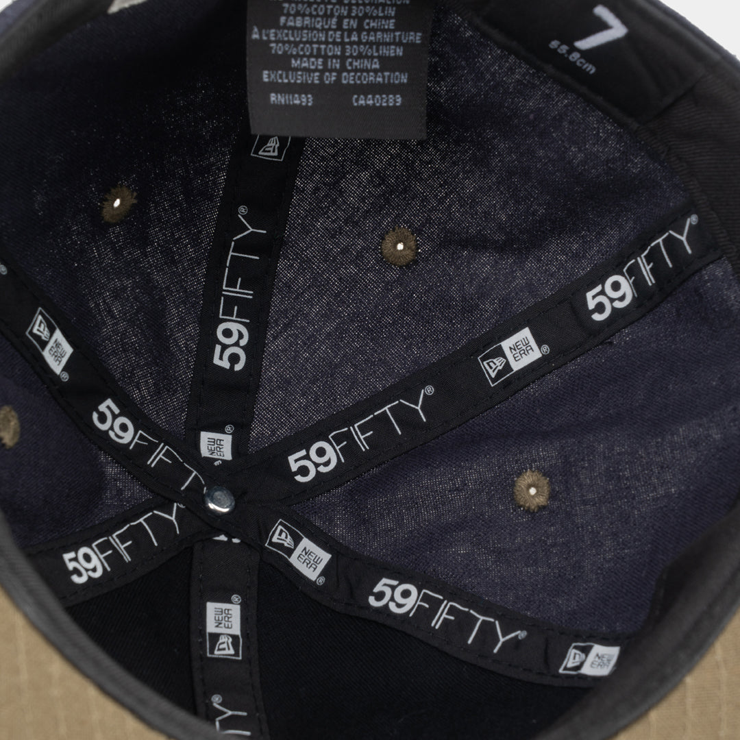 59FIFTY Retro Crown New Era x FTMD Dark Blue Khaki Fitted