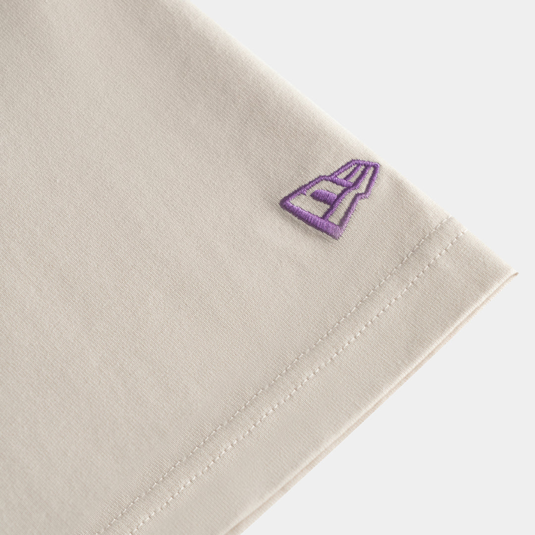 New Era x FTMD Beige Stone Short Sleeve T-Shirt