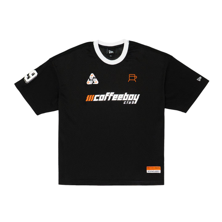 New Era X CoffeeboyClub Oversized Black Short Sleeve T-Shirt