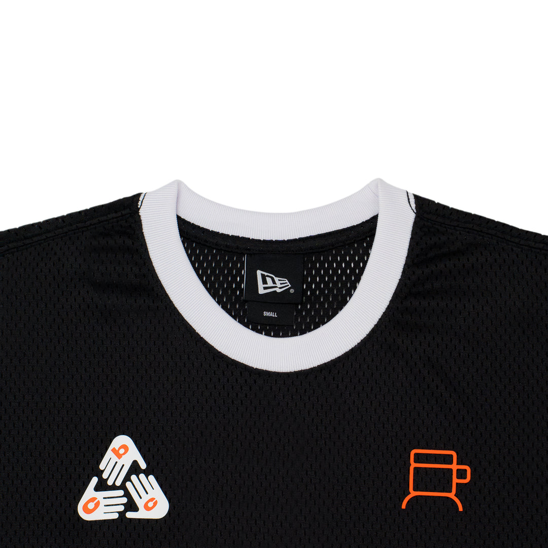 New Era X CoffeeboyClub Oversized Black Short Sleeve T-Shirt