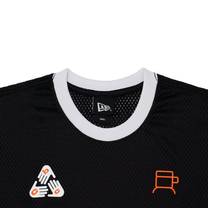 New Era X CoffeeboyClub Oversized Black Short Sleeve T-Shirt