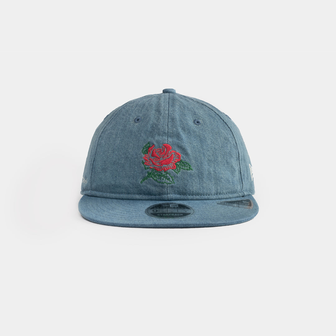 9FIFTY Retro Crown New Era x FTMD Indigo Denim Washed Adjustable