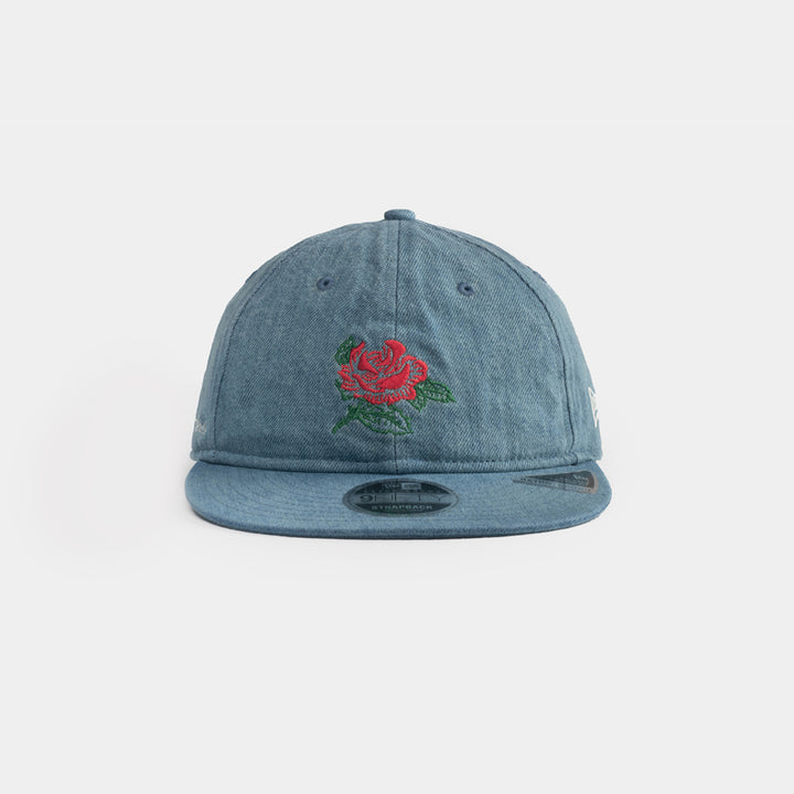 9FIFTY Retro Crown New Era x FTMD Indigo Denim Washed Adjustable