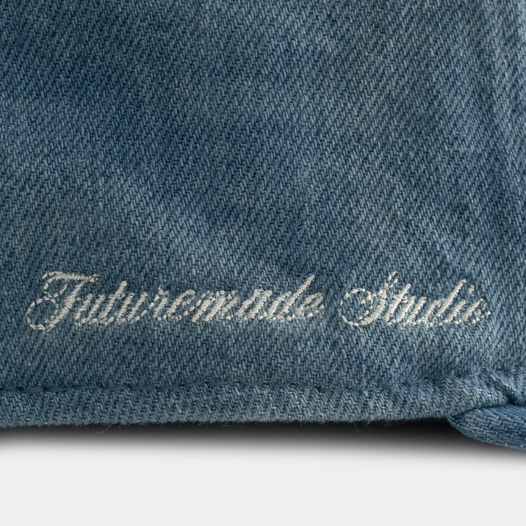 9FIFTY Retro Crown New Era x FTMD Indigo Denim Washed Adjustable