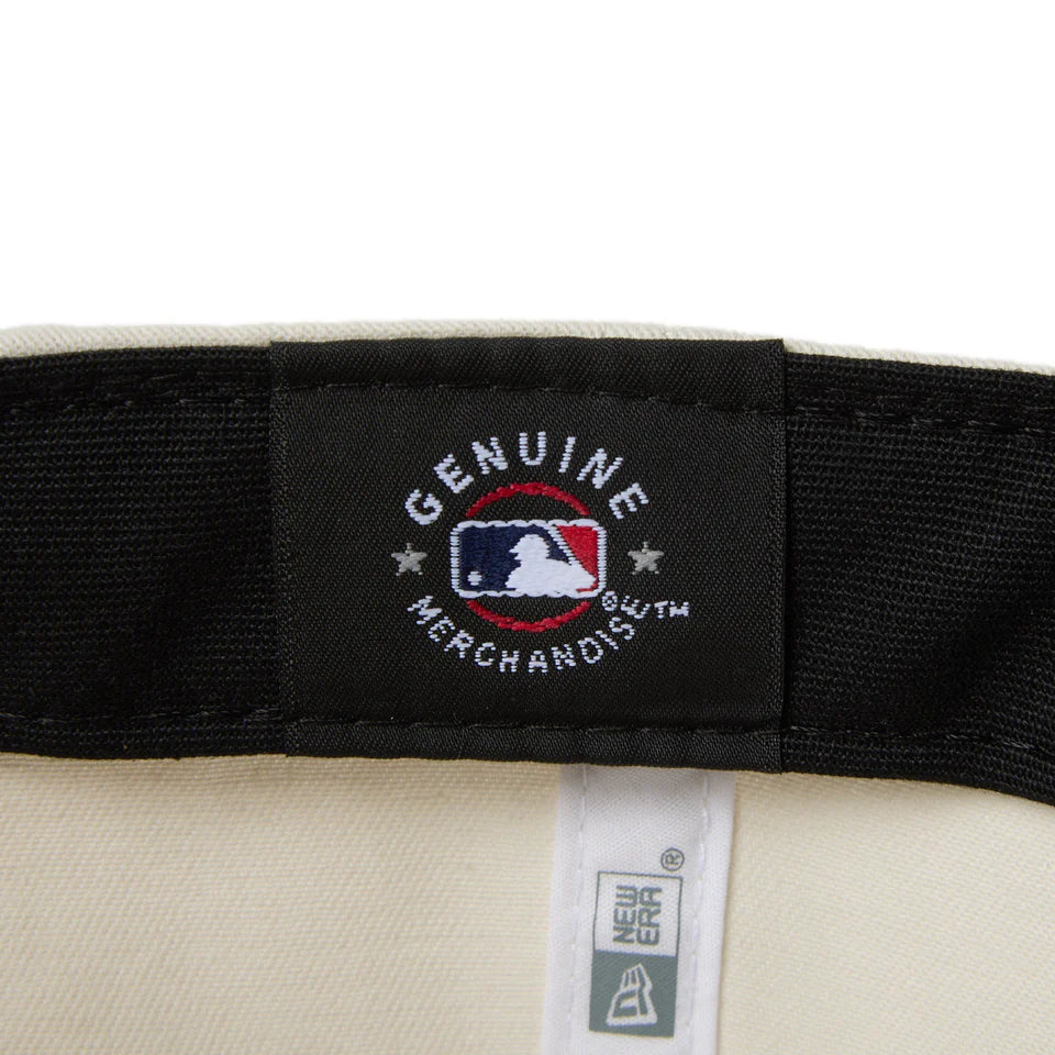 9TWENTY Kids New York Yankees MLB 2-Tone Ivory Navy Visor Adjustable