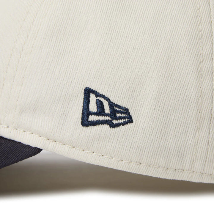 9TWENTY Kids New York Yankees MLB 2-Tone Ivory Navy Visor Adjustable