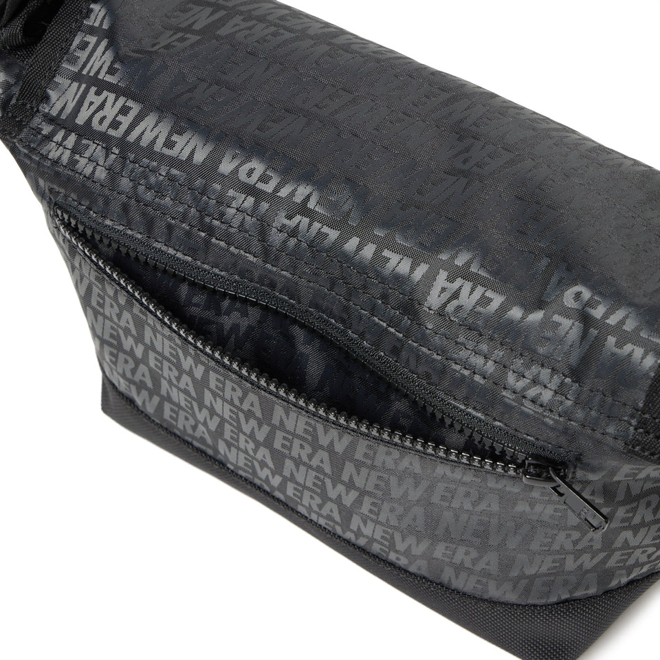 New Era Jacquard Logo 3.5L Black Shoulder Bag