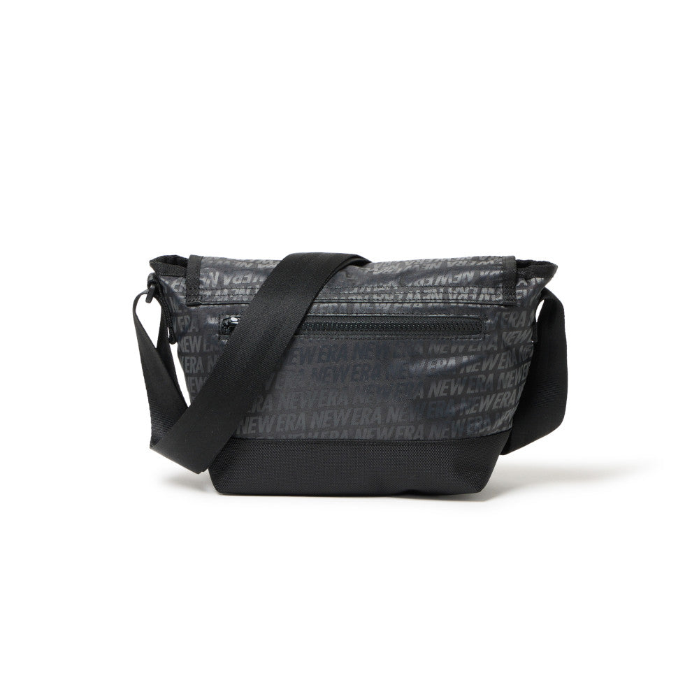 New Era Jacquard Logo 3.5L Black Shoulder Bag